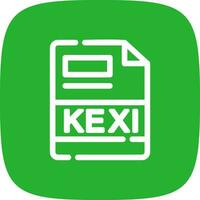 kexi creatief icoon ontwerp vector