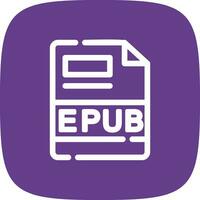 epub creatief icoon ontwerp vector