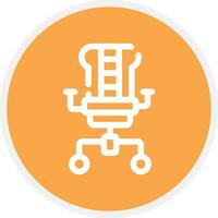 gaming stoel creatief icoon ontwerp vector