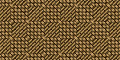 geometrische patroon rechthoekvorm met gouden en zwarte achtergrond vector