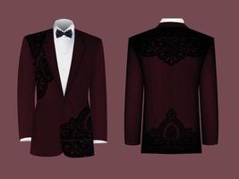 decoratieve blazer ontwerpen vector