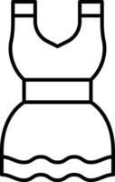 jurk icoon voor downloaden vector