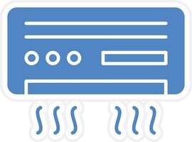 airconditioner vector pictogram