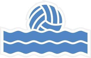 waterpolo vector icoon