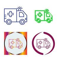 ambulance vector pictogram