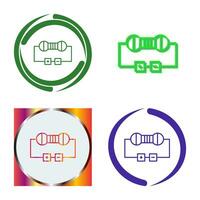 weerstand vector pictogram