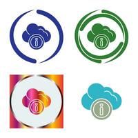 cloud computing vector icon