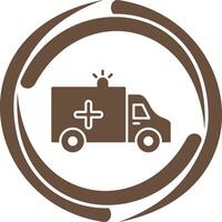 ambulance vector pictogram