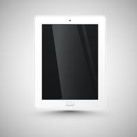 Realistische tablet, vectorillustratie vector