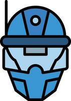 cyberspace helm vector icoon ontwerp