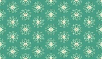 abstract luxe elegant room en groen bloemen naadloos patroon vector