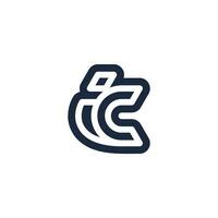 brief ic of ci logo vector