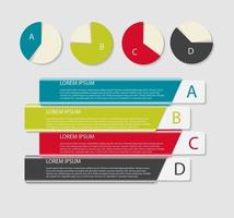 infographic sjablonen voor het bedrijfsleven vector