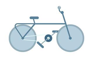 sport fiets voor twee semi vlak kleur vector voorwerp. snel vervoer. bewerkbare tekenfilm klem kunst icoon Aan wit achtergrond. gemakkelijk plek illustratie voor web grafisch ontwerp