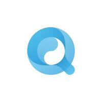 3d brief q logo vector