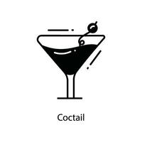 cocktail tekening icoon ontwerp illustratie. reizen symbool Aan wit achtergrond eps 10 het dossier vector