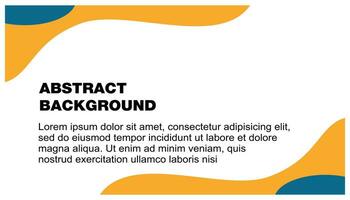 vector abstract achtergrond met plaats voor uw tekst. sjabloon voor reclame. abstract achtergrond sjabloon voor bedrijf kaart, banier, folder en brochure. vector illustratie.