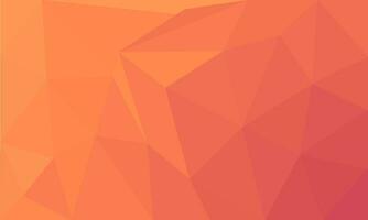 matig oranje, rood abstract meetkundig verkreukelde driehoekig laag veelhoek stijl ontwerp. modern vector illustratie achtergrond sjabloon. voor folder, web, digitaal, omslag, folder, uitnodiging