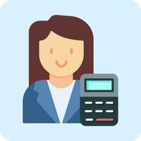 accountant vector icoon