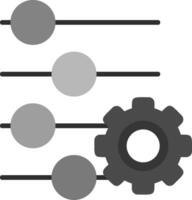 instellingen vector pictogram