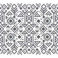 navajo zwart-wit naadloze patronen vector