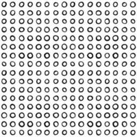 hand getrokken doodle abstracte zwart-wit naadloze patroon vector