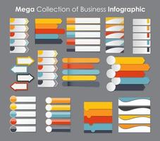 infographic sjablonen voor zakelijke vectorillustratie. vector