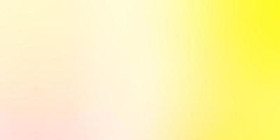 lichtroze, gele vector slimme wazig sjabloon.