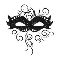 kleurrijk elegant maskerade carnaval masker, mardi gras, purim. illustratie, elegant ontwerp, vector