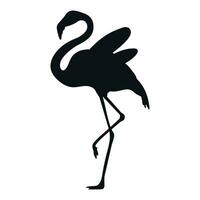 vogelstand flamingo en bloemen. kaders met flamingo. flamingo achtergrond vector