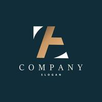 ta brief logo, Bij logo modern en luxe icoon vector sjabloon element