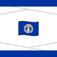 noordelijk mariana eilanden vlag abstract achtergrond ontwerp sjabloon. noordelijk mariana eilanden onafhankelijkheid dag banier sociaal media na. noordelijk mariana eilanden vector