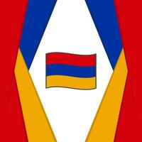 Armenië vlag abstract achtergrond ontwerp sjabloon. Armenië onafhankelijkheid dag banier sociaal media na. Armenië achtergrond vector