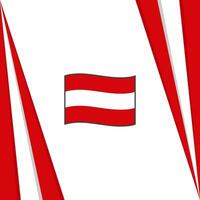 Oostenrijk vlag abstract achtergrond ontwerp sjabloon. Oostenrijk onafhankelijkheid dag banier sociaal media na. Oostenrijk vlag vector