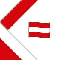 Oostenrijk vlag abstract achtergrond ontwerp sjabloon. Oostenrijk onafhankelijkheid dag banier sociaal media na. Oostenrijk illustratie vector