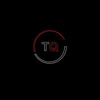 tq creatief modern brieven logo ontwerp sjabloon vector