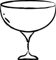 bar glas hand- getrokken vector illustratie