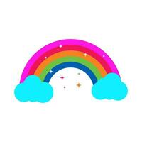 regenboog icoon grafisch vector ontwerp illustratie