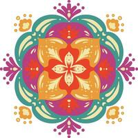 diwali rangoli element vector