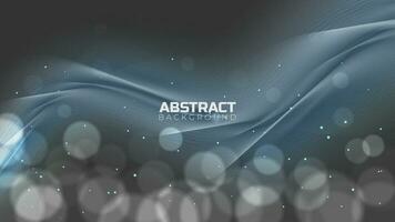 mooi abstract 3d achtergrond met glad zijdezacht vormen vector