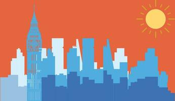 skylines vector ontwerp