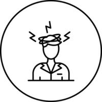 stress vector pictogram