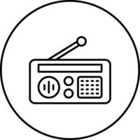 radio vector pictogram