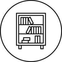 boekenplank vector icoon