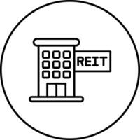 reit vector icoon