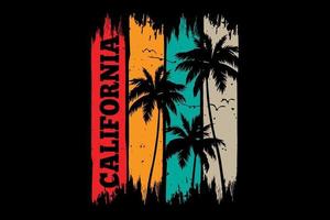 californië borstelpalm vector