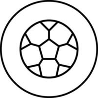 voetbal vector pictogram