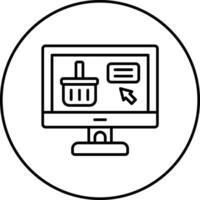 e-commerce vector icoon