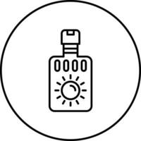 zonnebrandcrème vector icon