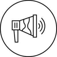 megafoon vector pictogram